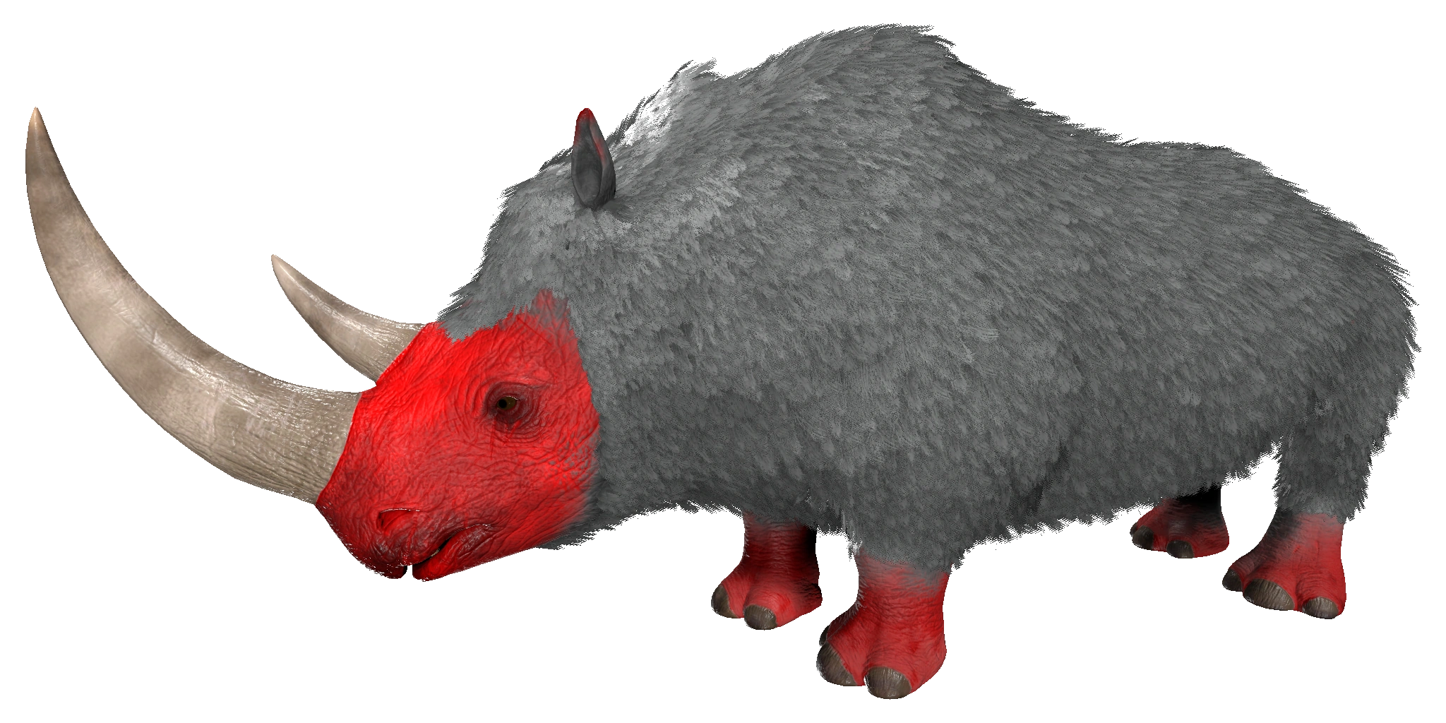 Woolly Rhino